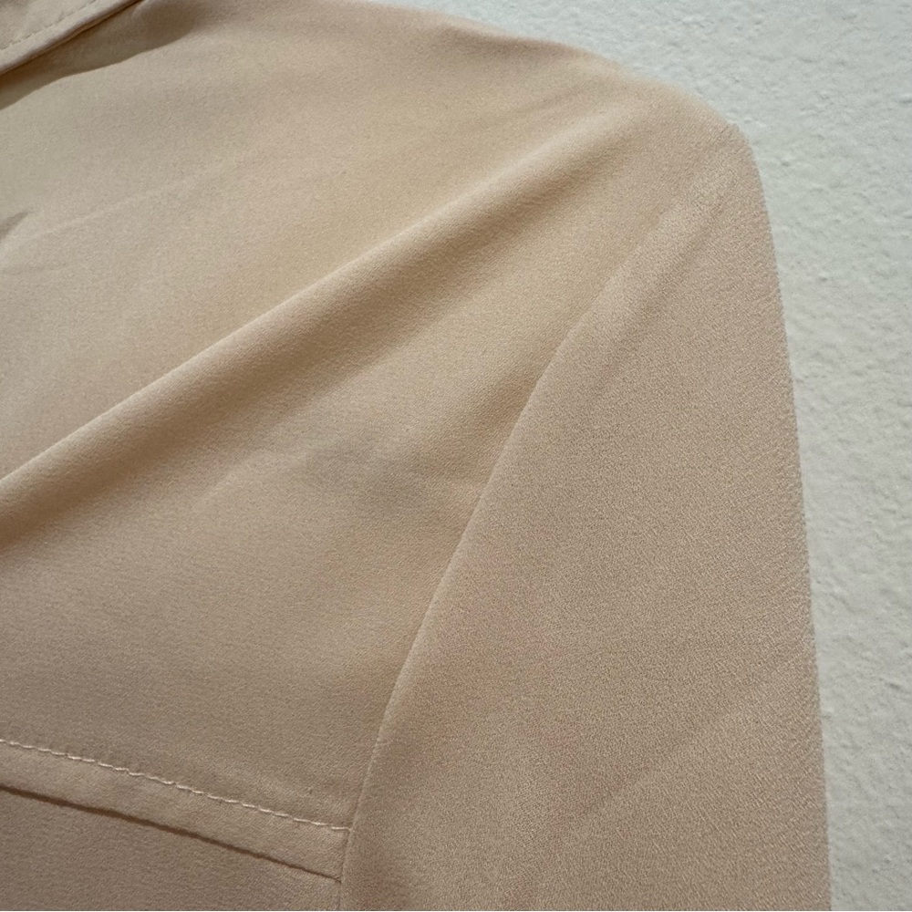 Moda Cream Button Down Shirt - Picture 10 of 10